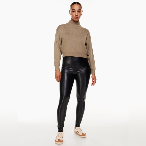 . Aritzia Daria Vegan leather legging - Picture 1 of 3